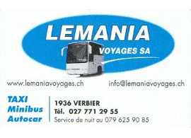 Carte de visite de LEMANIA VOYAGES